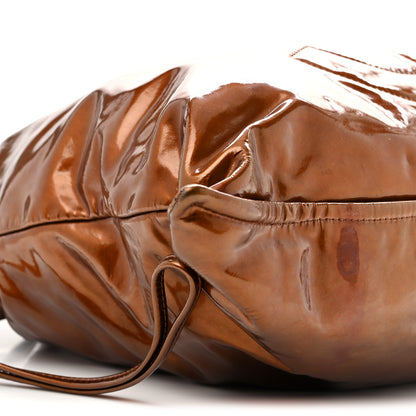 Chanel Patent Bonbons Shopper Tote Bronze 9 of 14