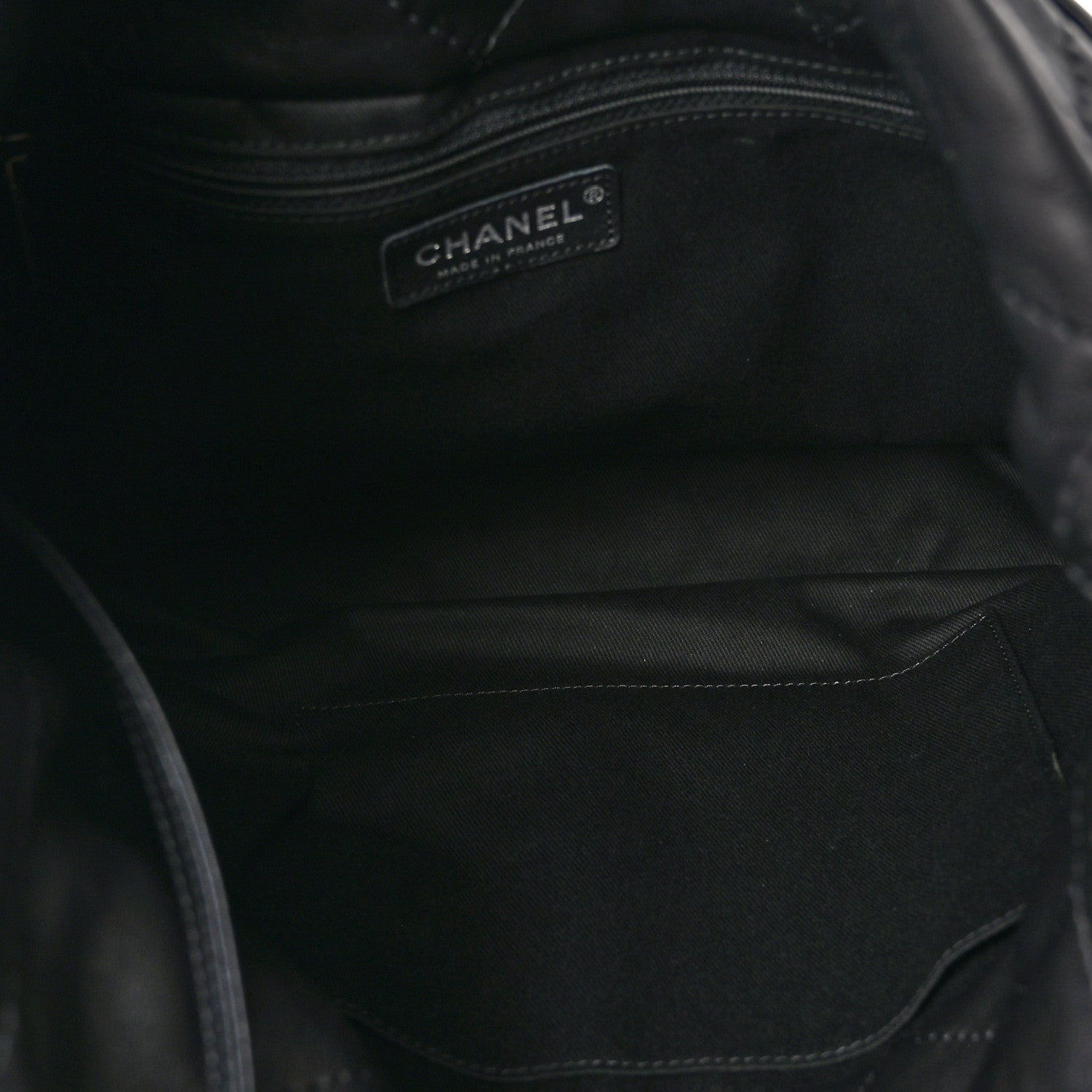 Chanel Lambskin Ultimate Soft Hobo  Black 5 of 10