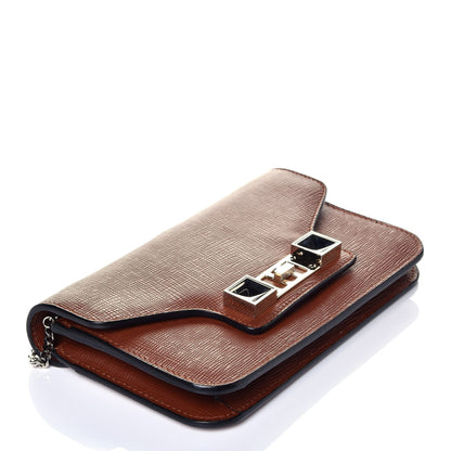 Proenza Schouler New Linosa PS11 Chain Wallet Tan 4 of 8