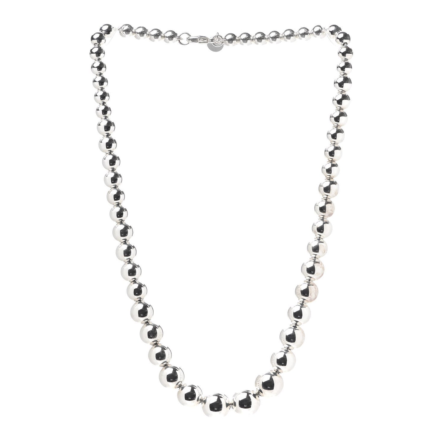 Sterling Silver HardWear Graduated Ball Necklace