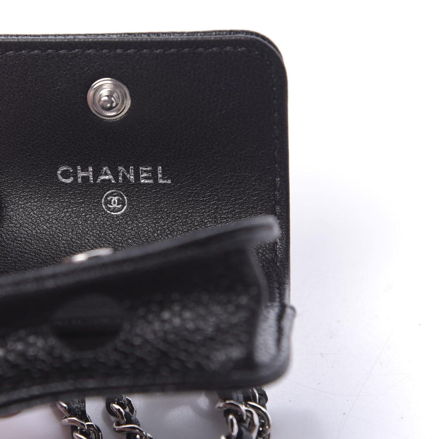 Caviar Camellia Embossed Airpods Pro Case Black