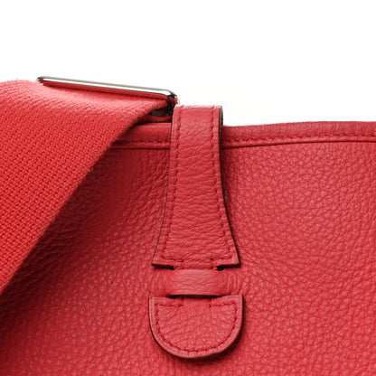 Hermes Taurillon Clemence Evelyne III PM Bougainvillea 8 of 12