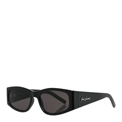 Saint Laurent Acetate SL 329 Square Sunglasses Black 1 of 7