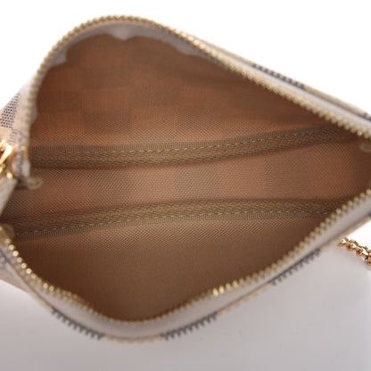 Louis Vuitton Damier Azur Mini Pochette Accessories 5 of 8