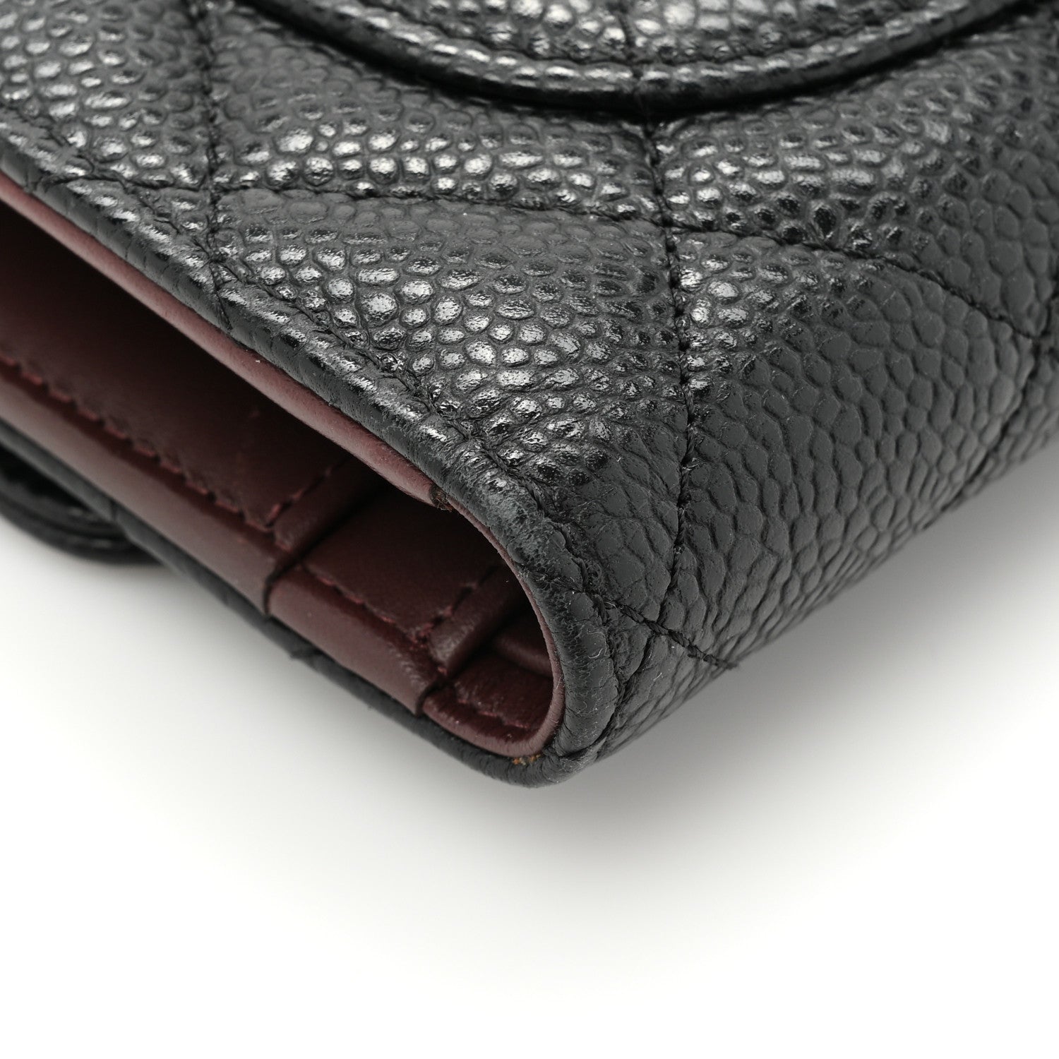 Chanel Caviar Quilted Large Flap Wallet Black 12 of 17