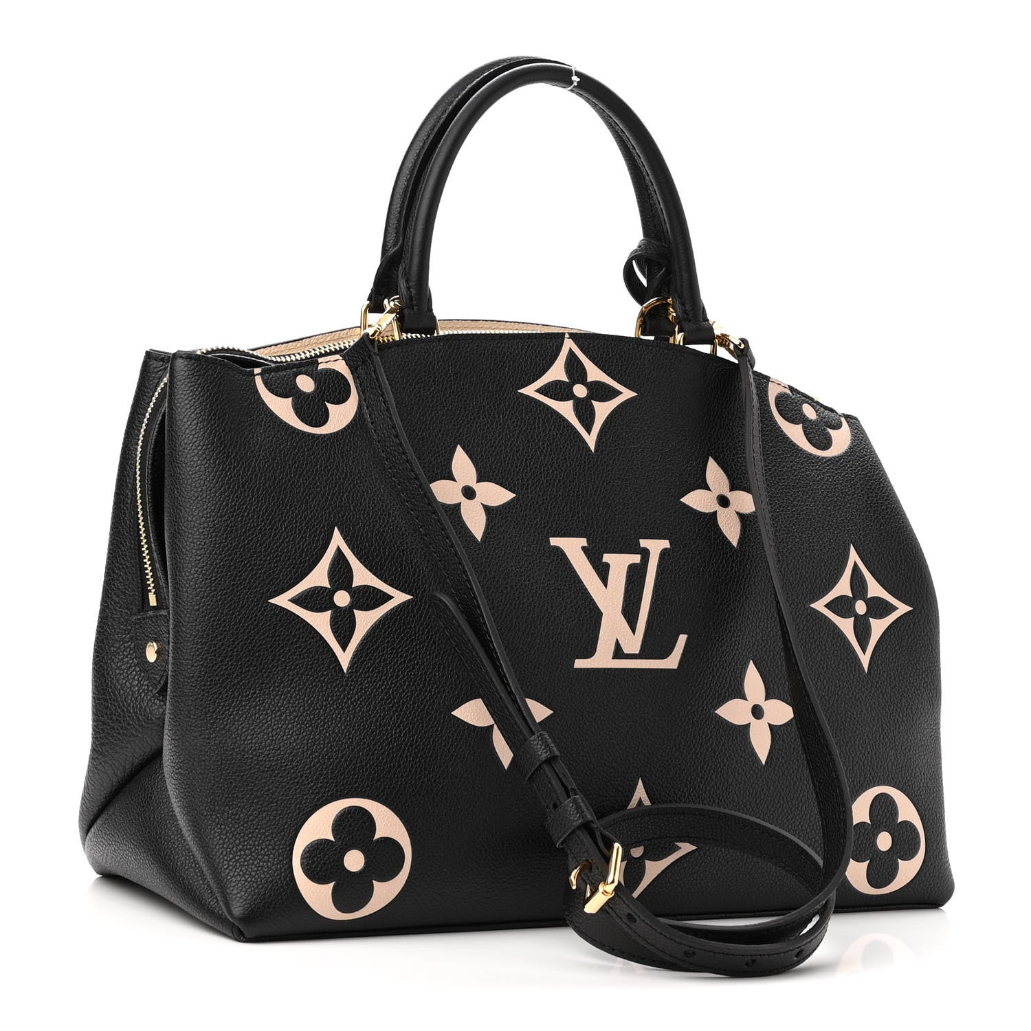 Louis Vuitton Empreinte Monogram Giant Grand Palais Black Beige 3 of 9