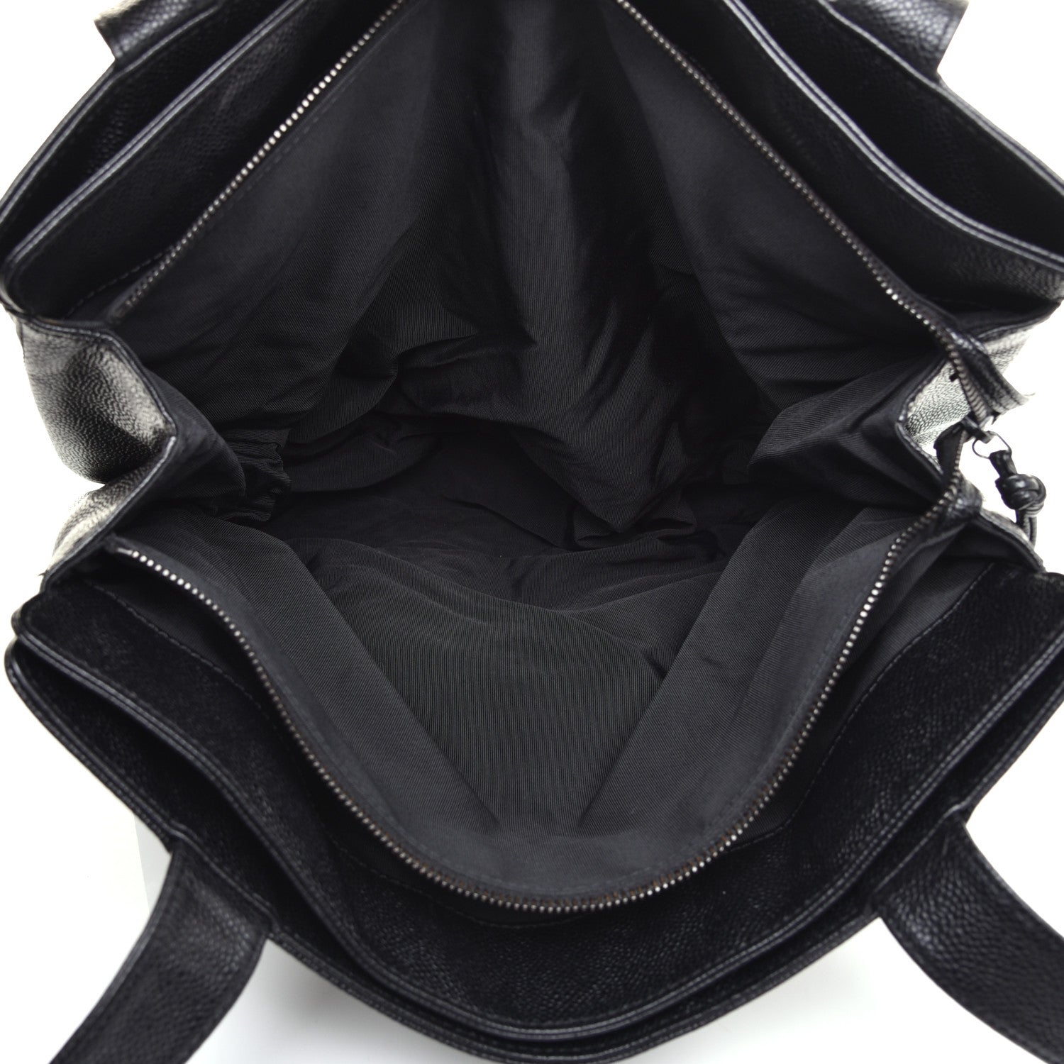 Chanel Caviar CC Tote Black 5 of 10