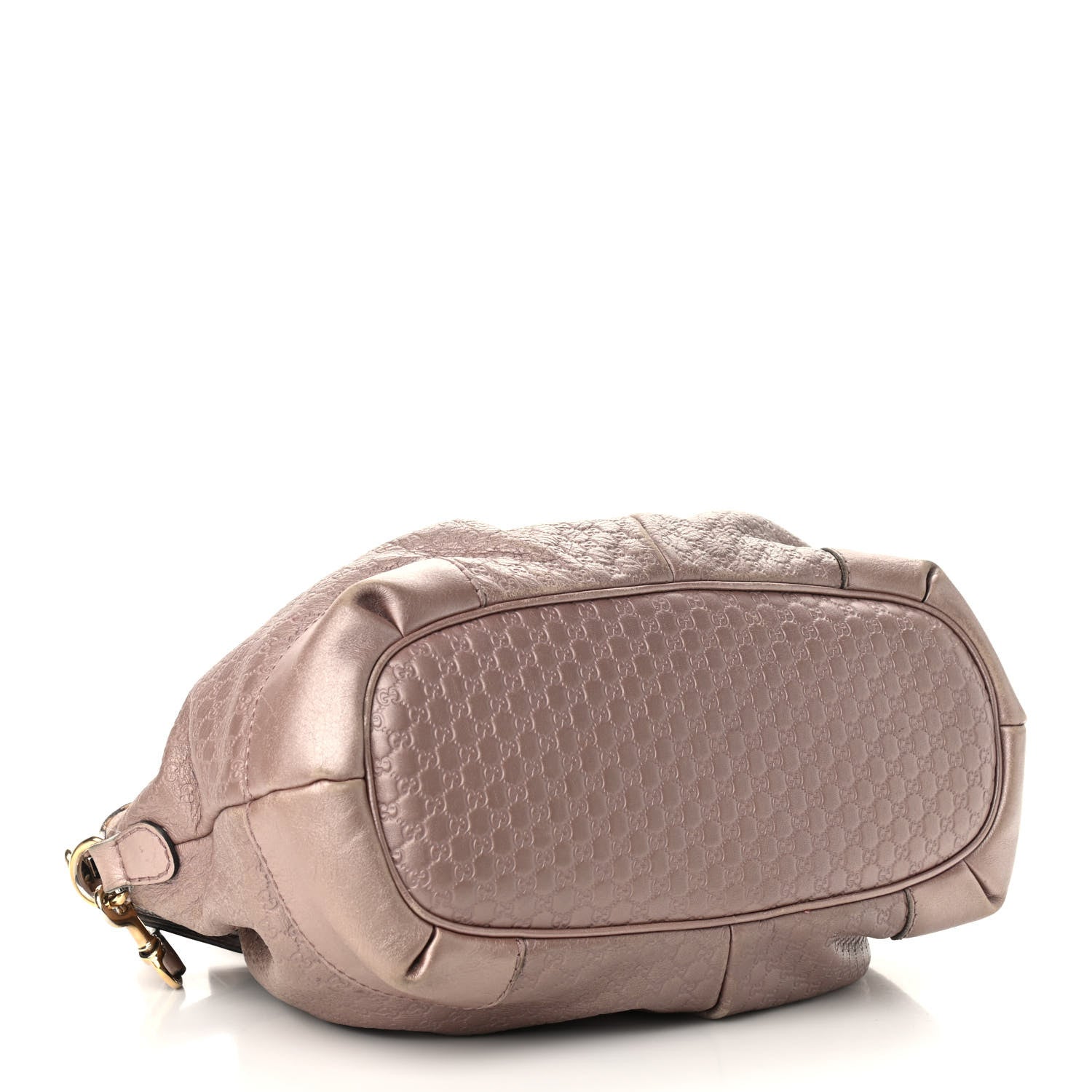 Gucci Metallic Microguccissima Medium Sukey Top Handle Bag Dark Cipria 4 of 15