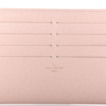 Louis Vuitton Calfskin Felicie Card Holder Insert Rose Ballerine 6 of 6