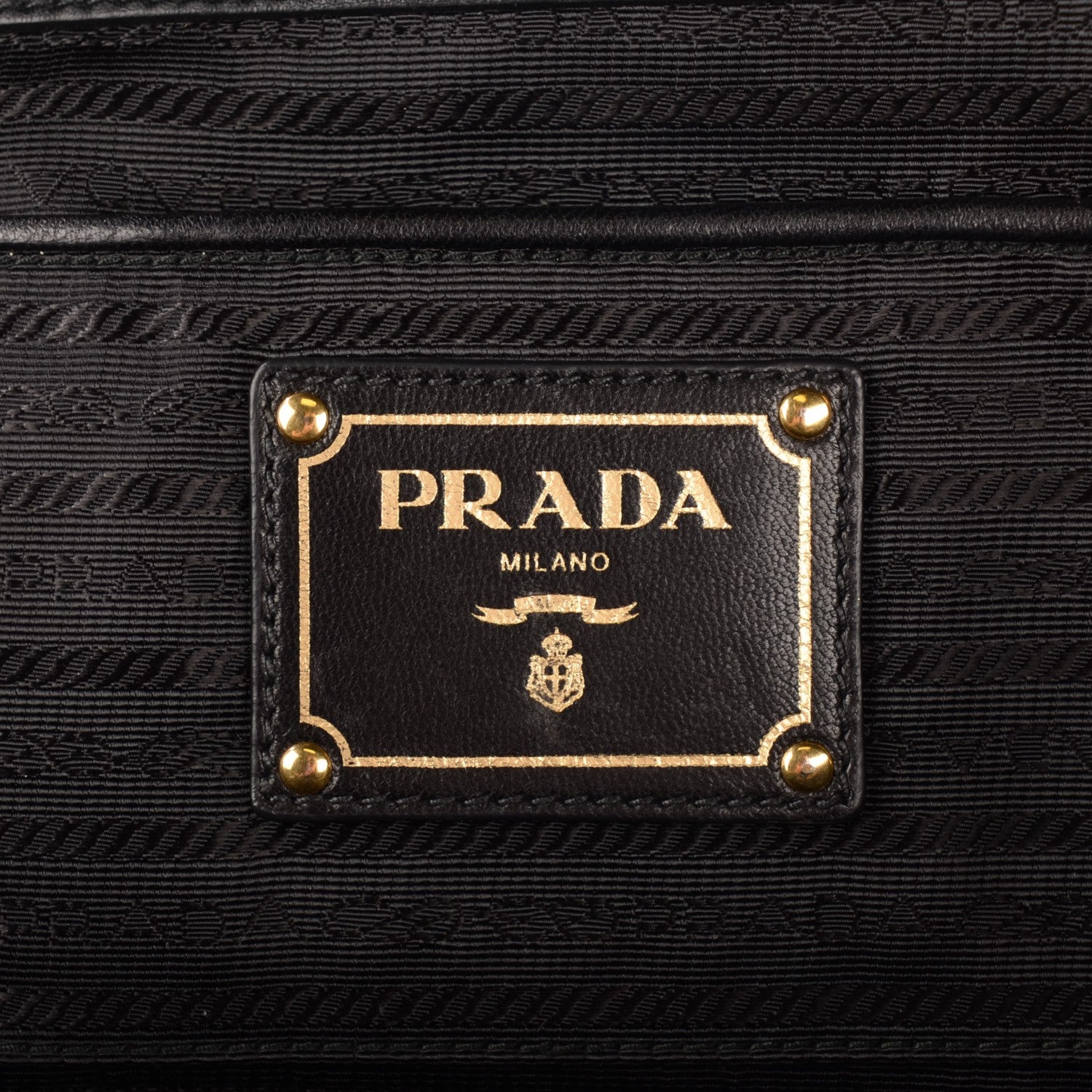 Prada Nappa Gaufre Tote Nero Black 8 of 11