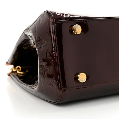 Louis Vuitton Vernis Brea GM Amarante 8 of 13