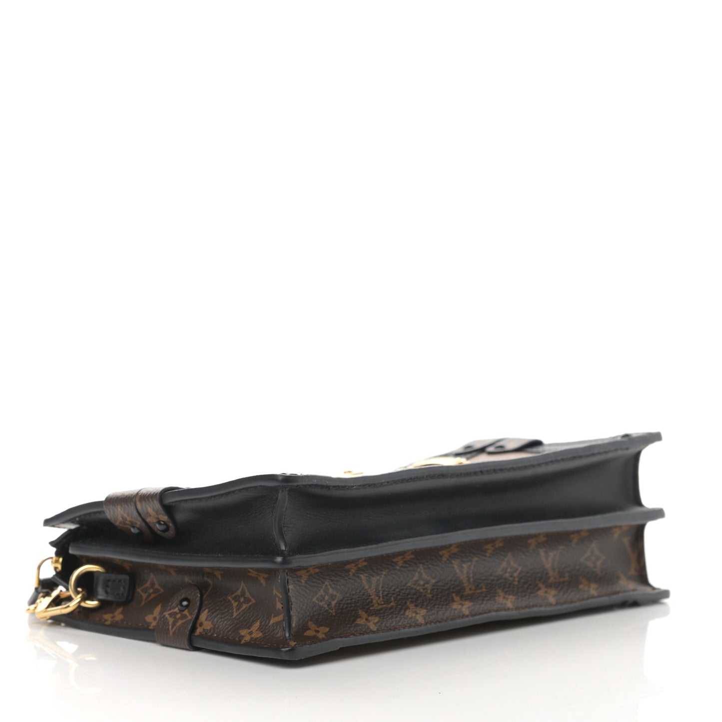 Reverse Monogram Trunk Clutch