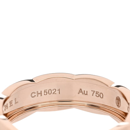 Chanel 18K Beige Gold Small Coco Crush Ring 64 10.75 5 of 7