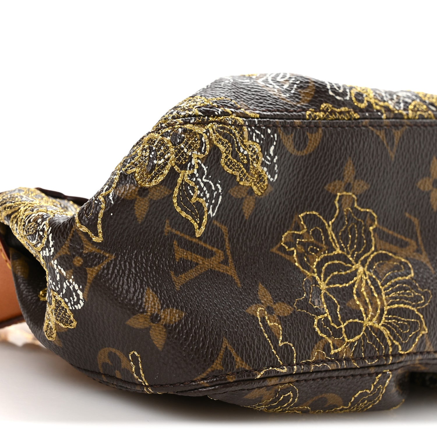Louis Vuitton Monogram Dentelle Kirsten Gold 8 of 9