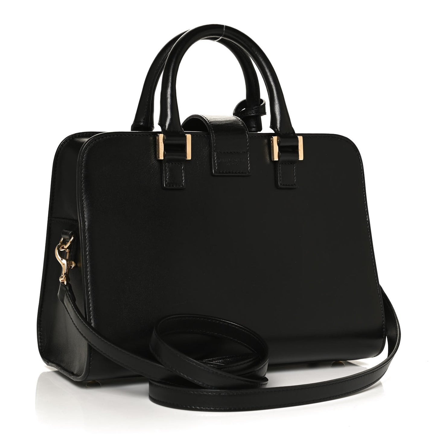 Calfskin Monogram Baby Cabas Black