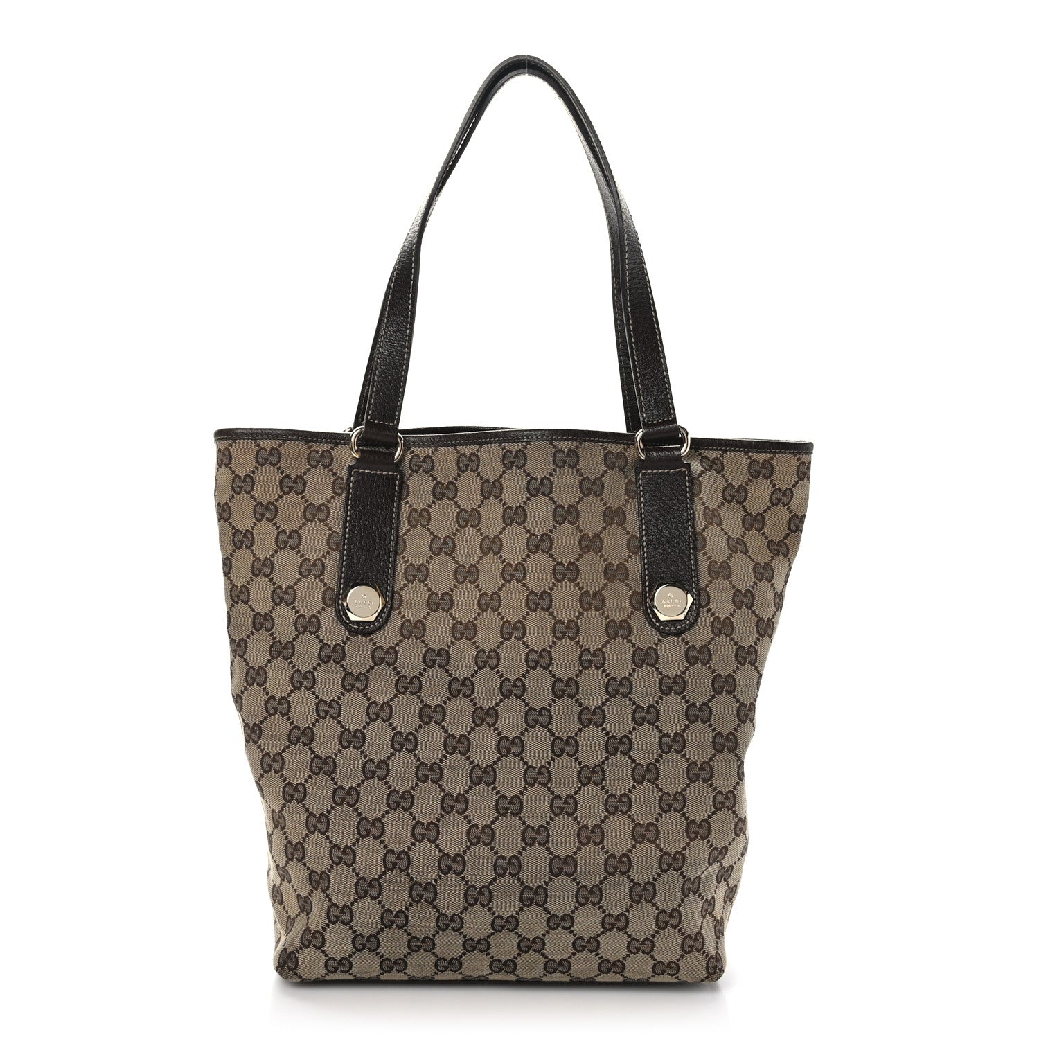 Gucci Monogram Charmy Tote Brown 1 of 9