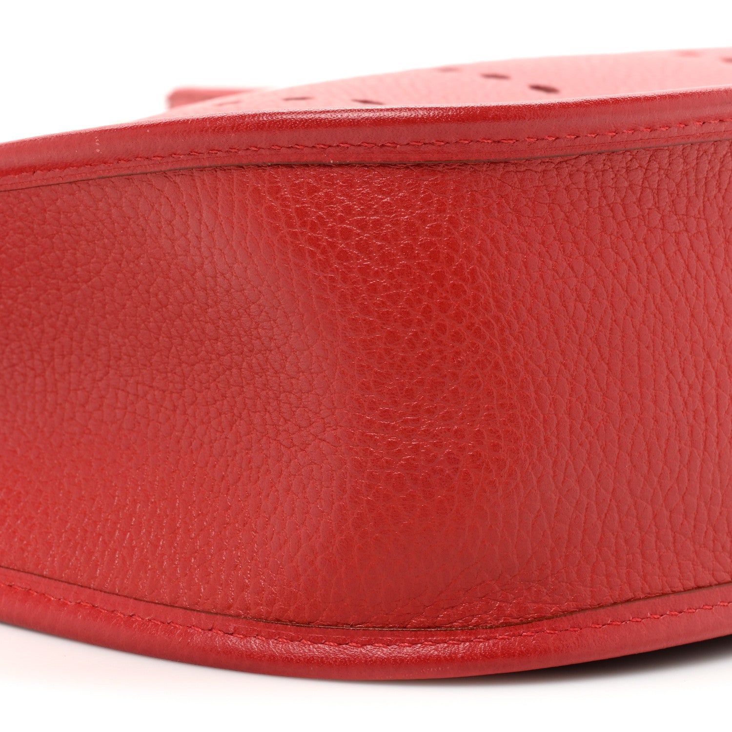 Hermes Taurillon Clemence Evelyne GM Rouge Casaque 8 of 16