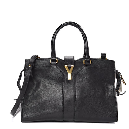 Saint Laurent Sheepskin Small Cabas ChYc Black 1 of 19