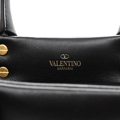 Valentino Garavani Nappa Small One Stud Handbag Black 6 of 9