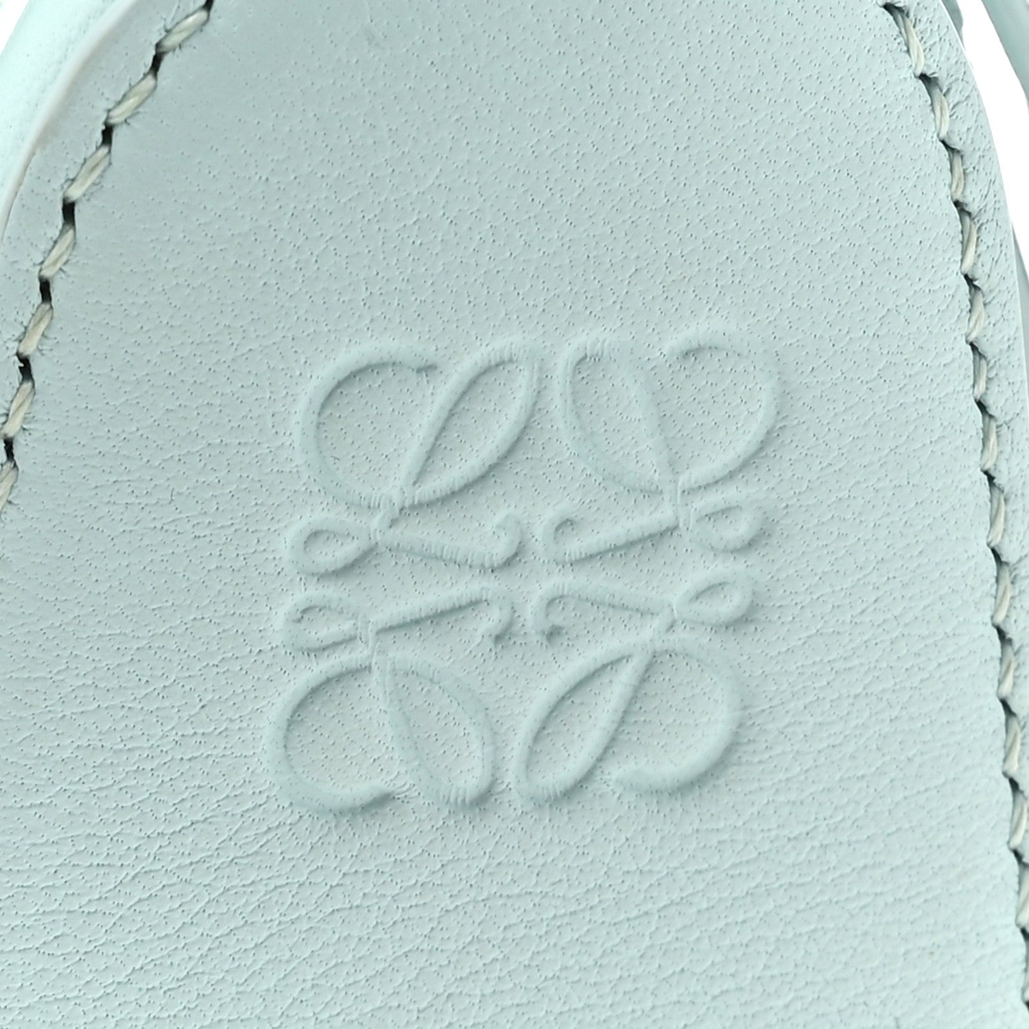 Loewe Calfskin Mini Hammock Hobo Soft Blue Iceberg 8 of 17