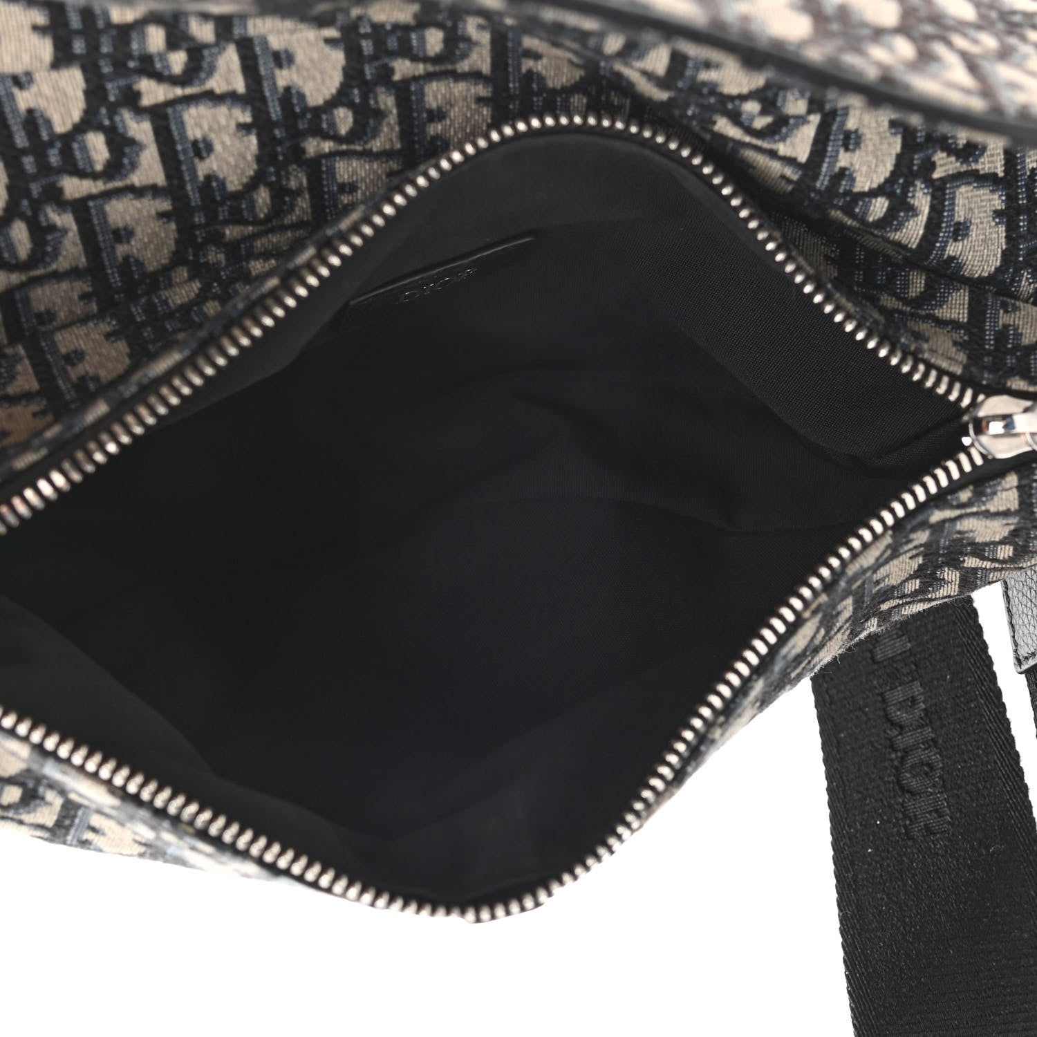 Christian Dior Oblique Mens Saddle Bag 5 of 14