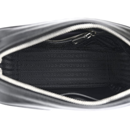 Prada Soft Calfskin Diagramme Camera Bag Black 5 of 10
