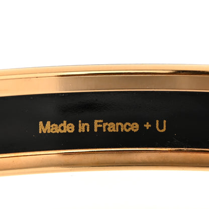 Hermes Enamel Narrow Tea for Two Printed Bracelet 65 Hypno 5 of 6