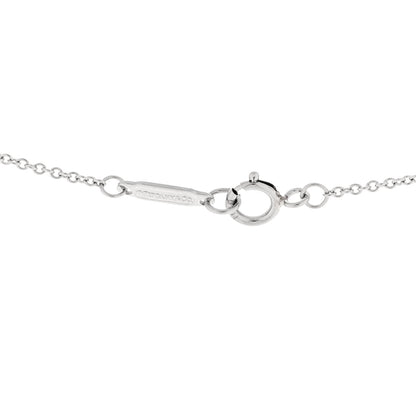 Tiffany Platinum Diamond .22ct Soleste Pendant 5 of 5