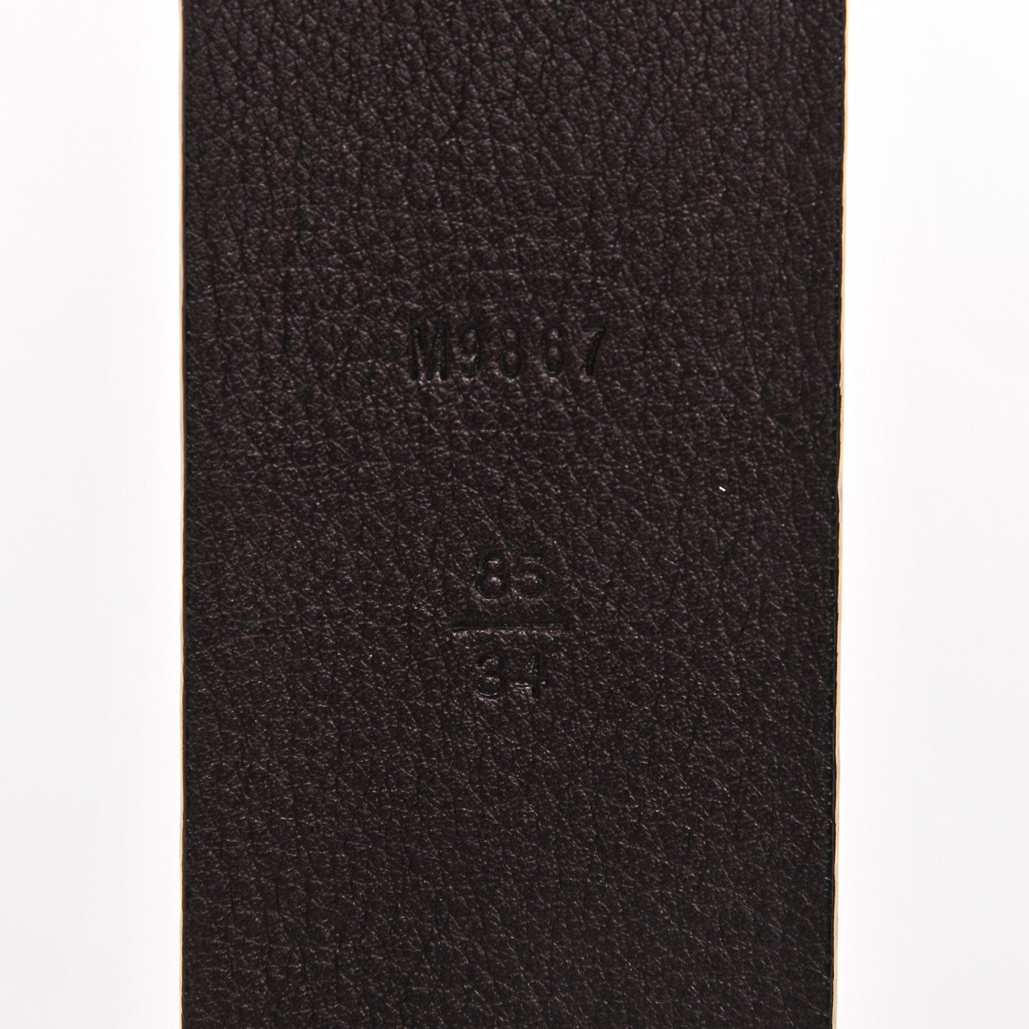 Louis Vuitton Patent LV Frame Belt 85 34 Amarante 4 of 6