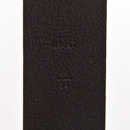 Louis Vuitton Patent LV Frame Belt 85 34 Amarante 4 of 6