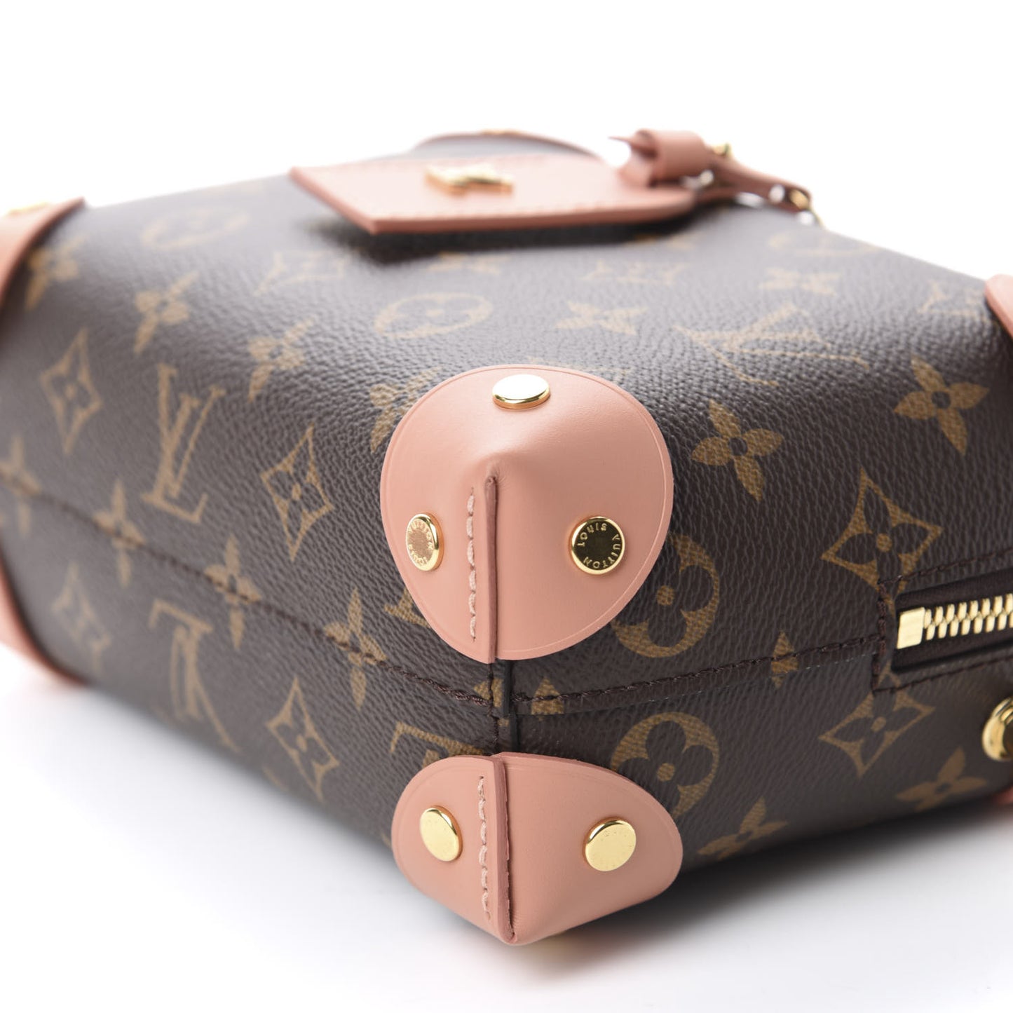 Monogram Petite Malle Souple Peach