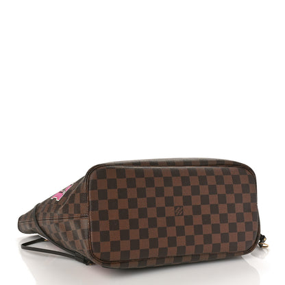 Louis Vuitton Damier Ebene Travel Stickers Neo Neverfull MM 4 of 9