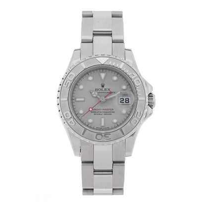 Rolex Stainless Steel Platinum 29mm Yacht-Master Watch Silver 169622 1 of 5