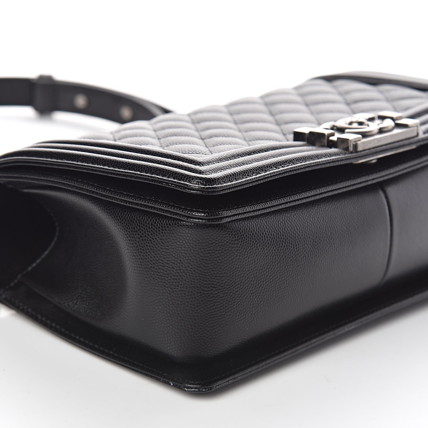 Chanel Caviar Quilted Medium Boy Flap Black 9 of 11