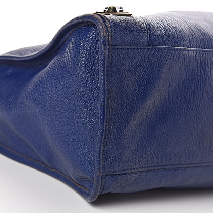 Balenciaga Chevre Gold Metallic Edge Hardware City Bleu Roi 10 of 13