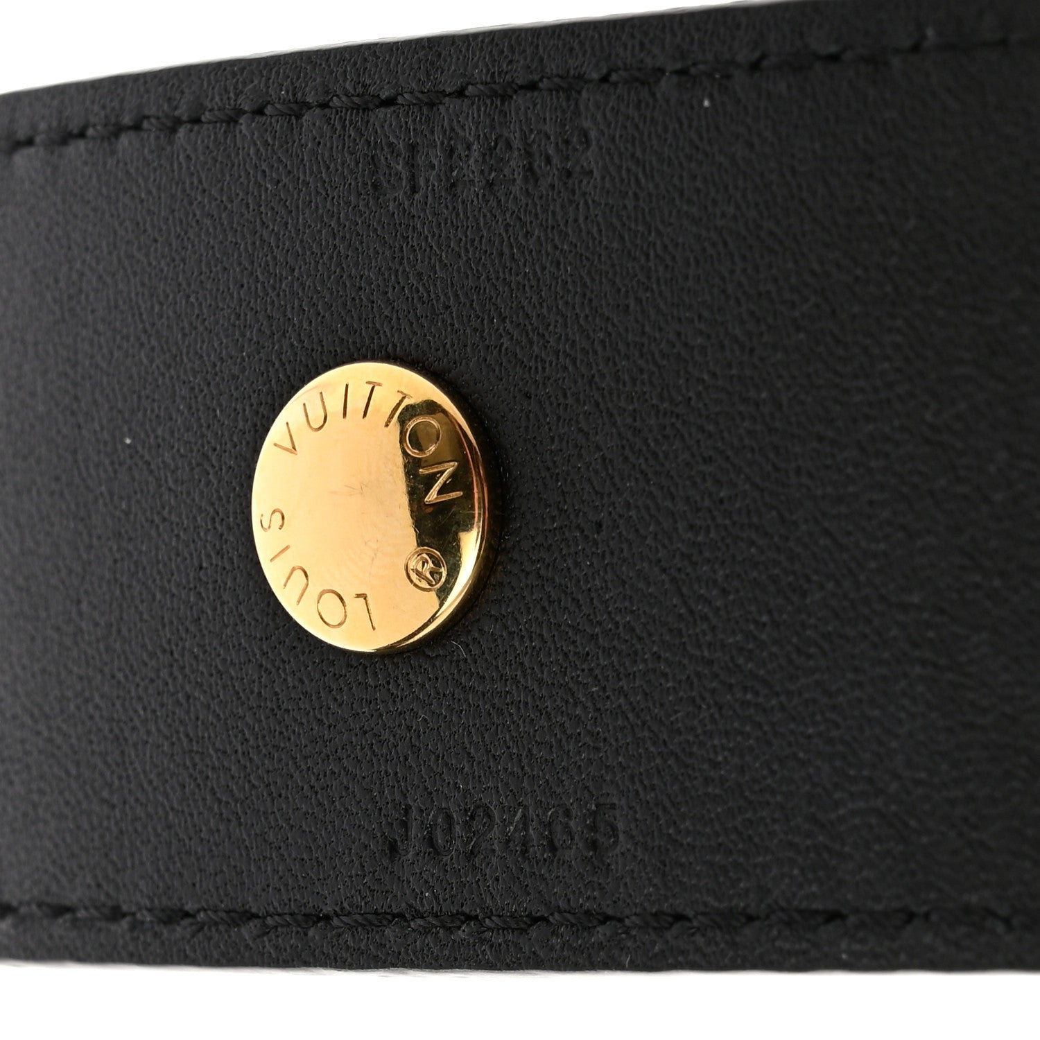 Louis Vuitton Monogram Adjustable Bandouliere Shoulder Strap Black 4 of 5