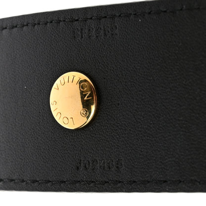 Louis Vuitton Monogram Adjustable Bandouliere Shoulder Strap Black 4 of 5
