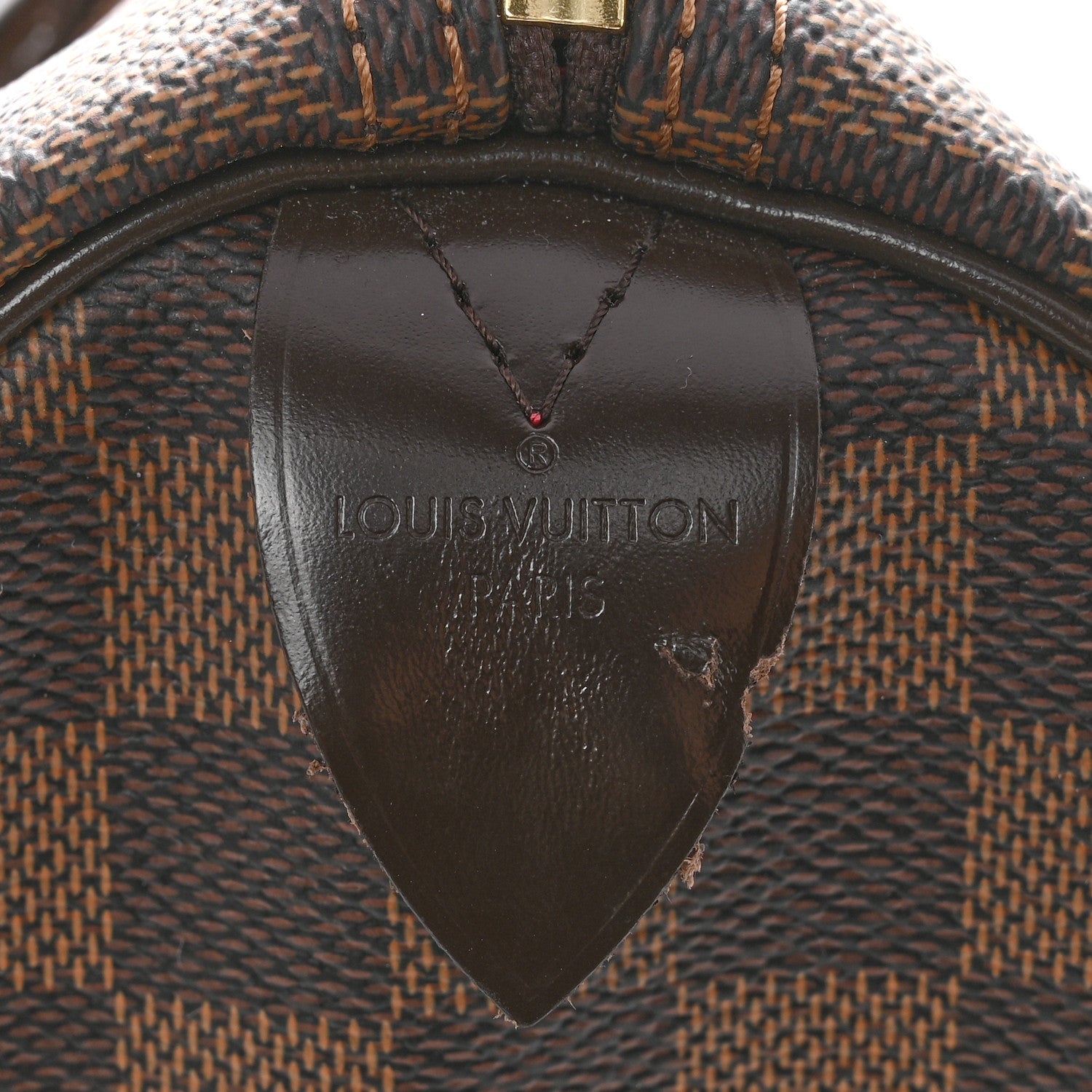 Louis Vuitton Damier Ebene Speedy 35 6 of 12