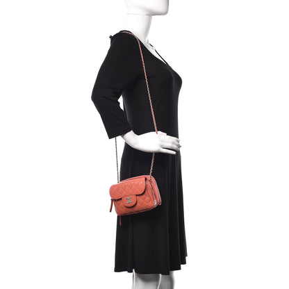 Chanel Patent Brilliant Mini Flap WOC Bag Pink 2 of 14