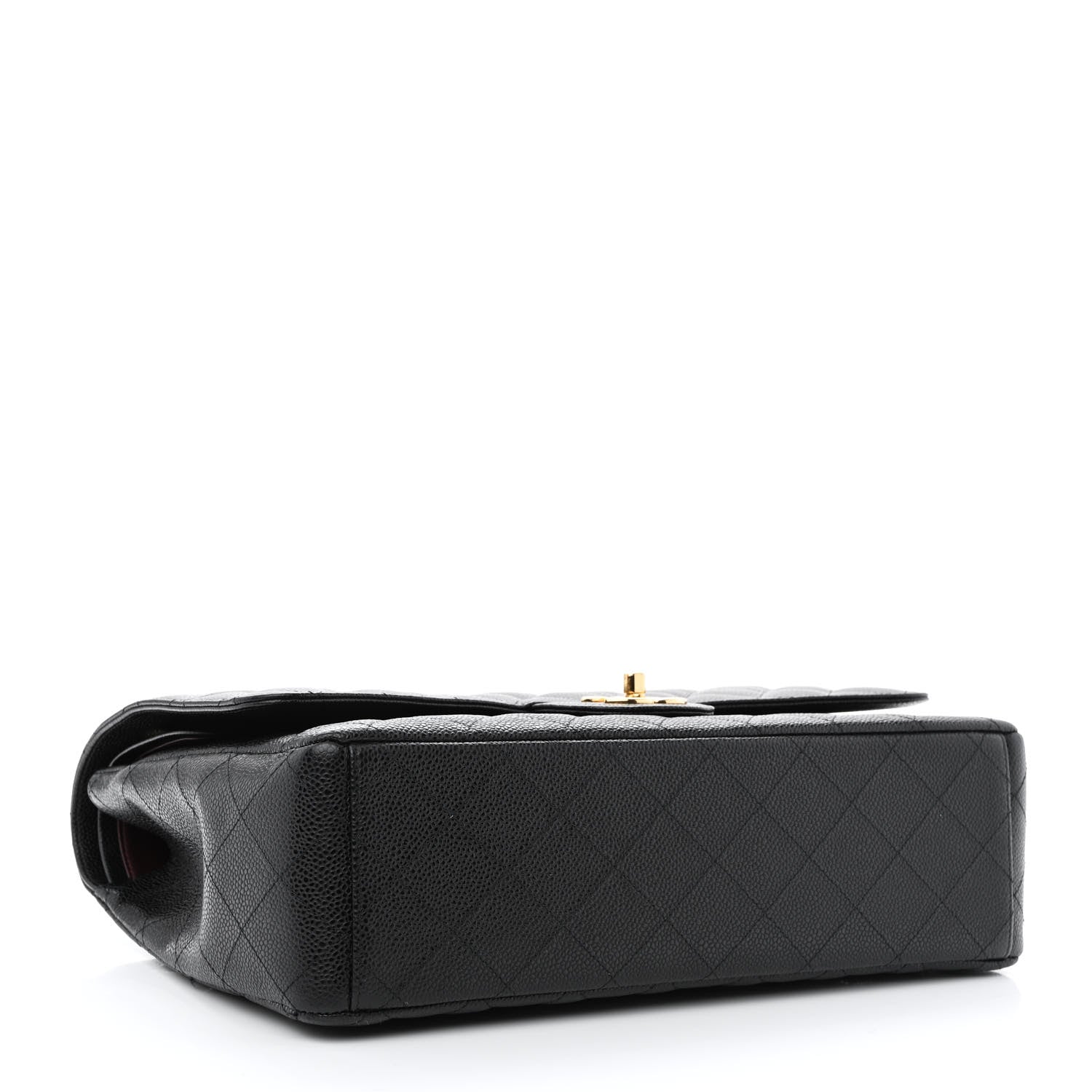 Chanel Caviar Quilted Maxi Double Flap Black 3 of 12