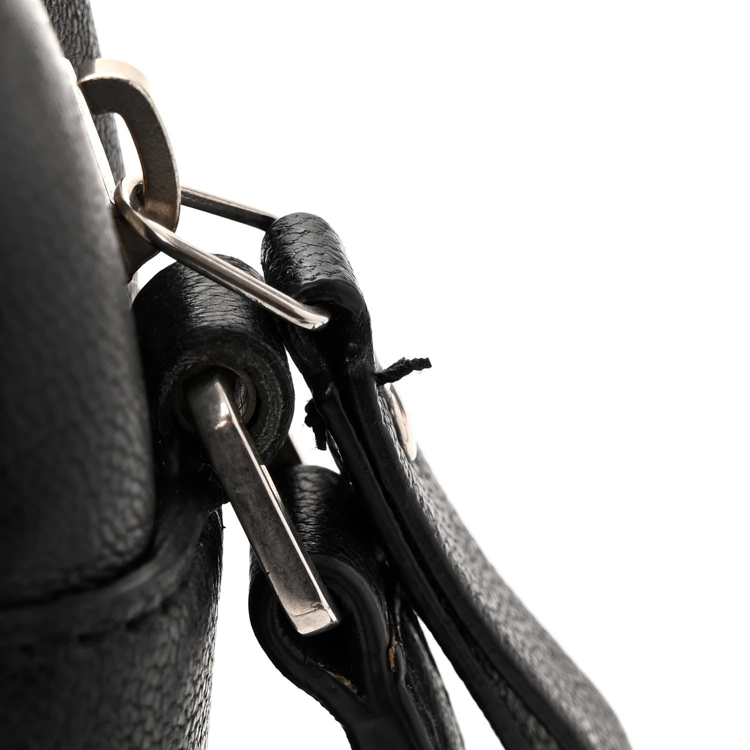 Saint Laurent Linen Canvas Monogram Lou Camera Bag Black 12 of 13