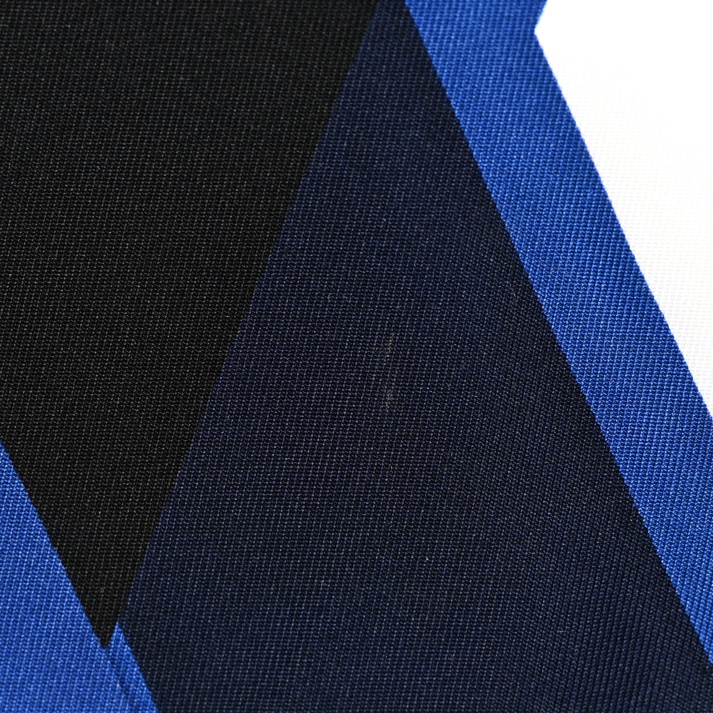 Silk LV Monogram Square Scarf Navy