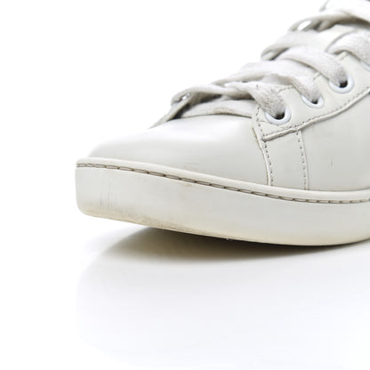Gucci Calfskin Web Bee Embroidered Womens Ace Sneakers 38 White Green 16 of 25