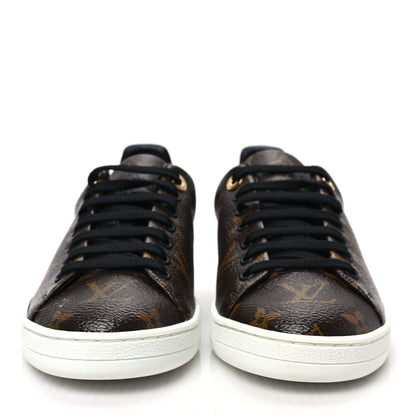 Louis Vuitton Patent Monogram Frontrow Sneakers 35.5 2 of 8