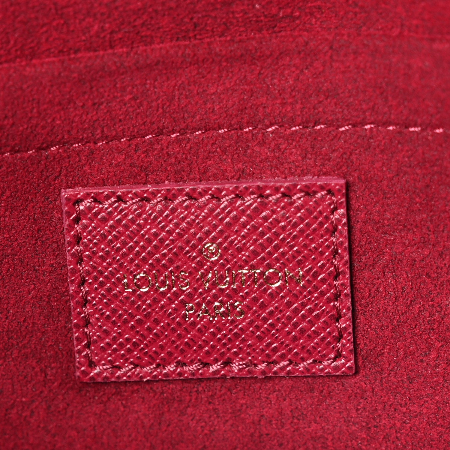 Louis Vuitton Monogram Pochette Felicie Chain Wallet Fuchsia 7 of 13