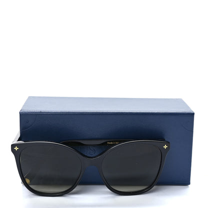 Louis Vuitton Acetate My Monogram Light Cat Eye Sunglasses Z1657W Black 7 of 7