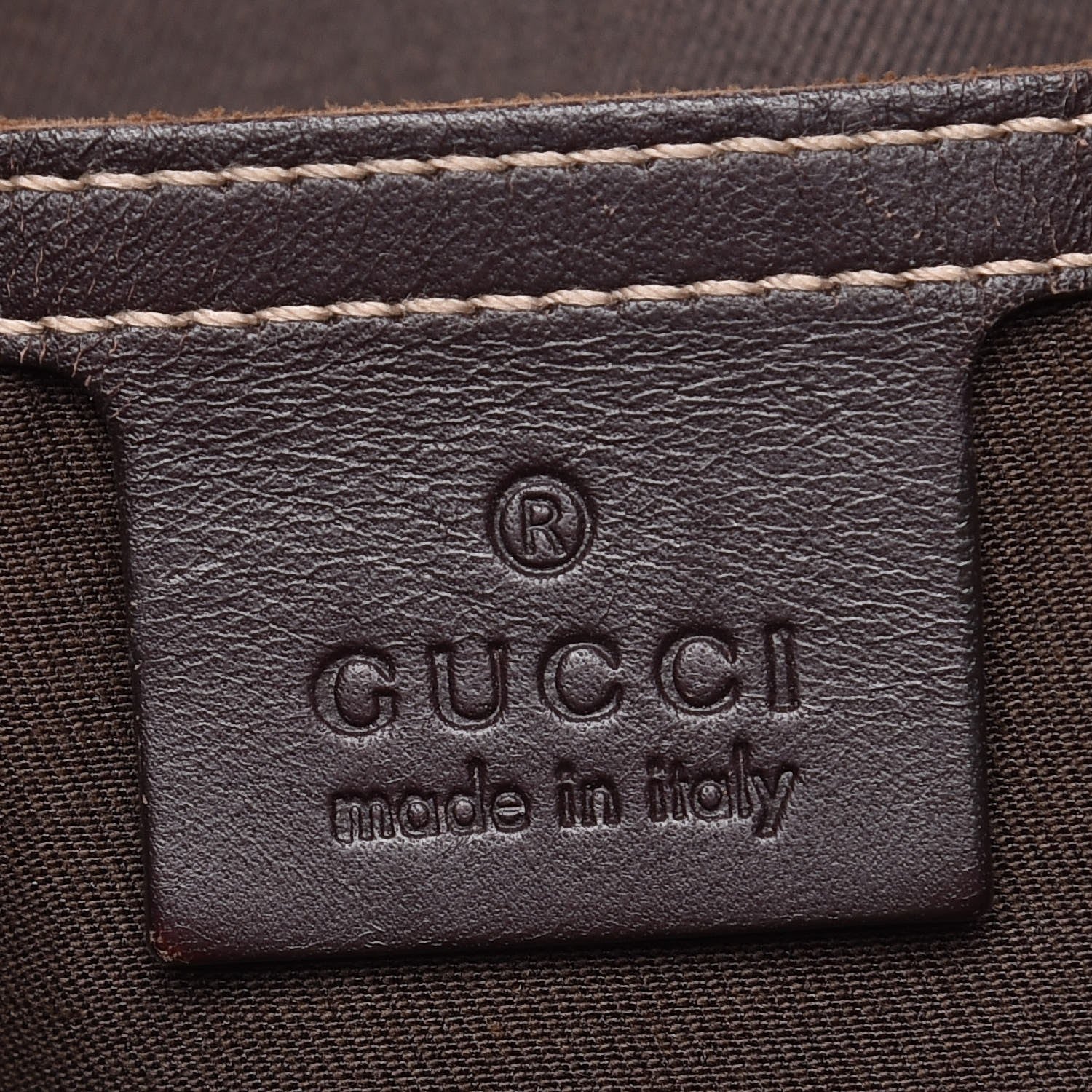 Gucci GG Plus Monogram Web Tote Dark Brown 6 of 17