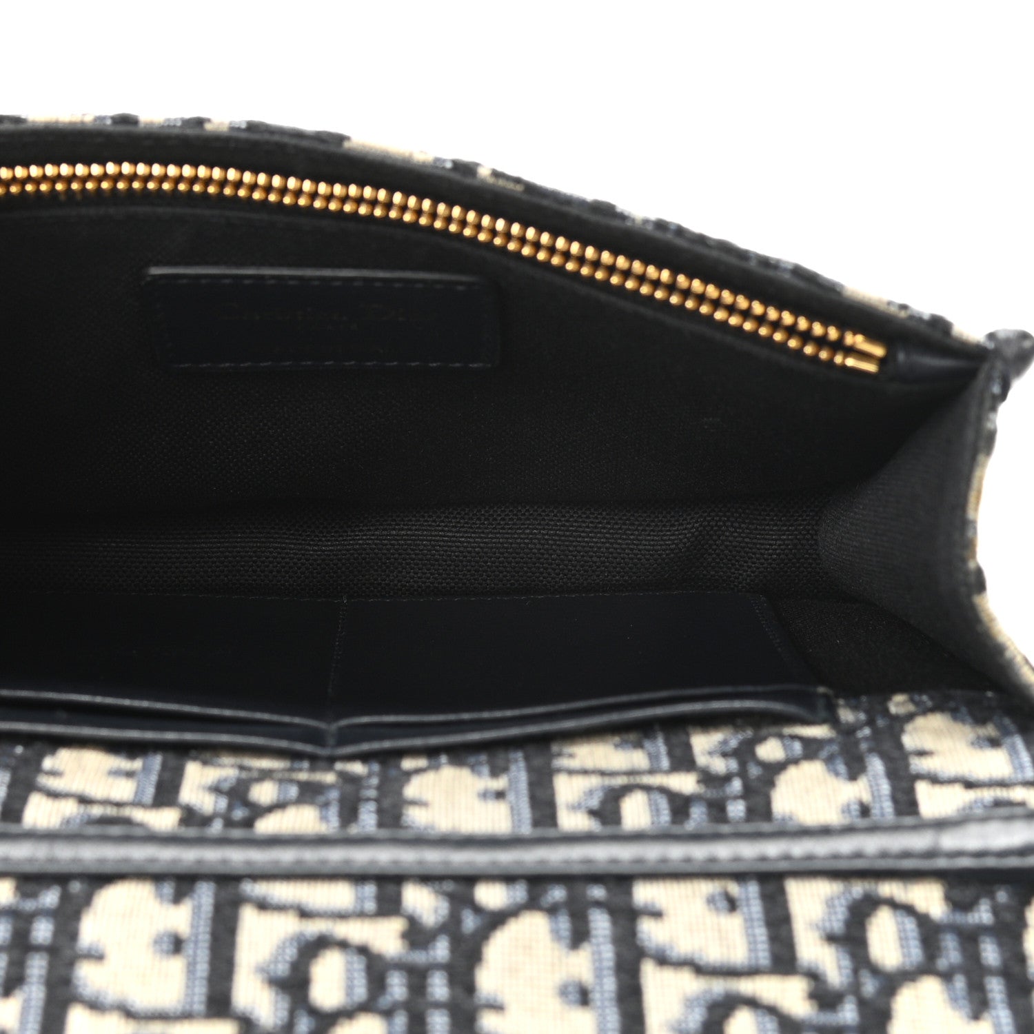 Christian Dior Oblique 30 Montaigne 2-In-1 Pouch Blue 5 of 10