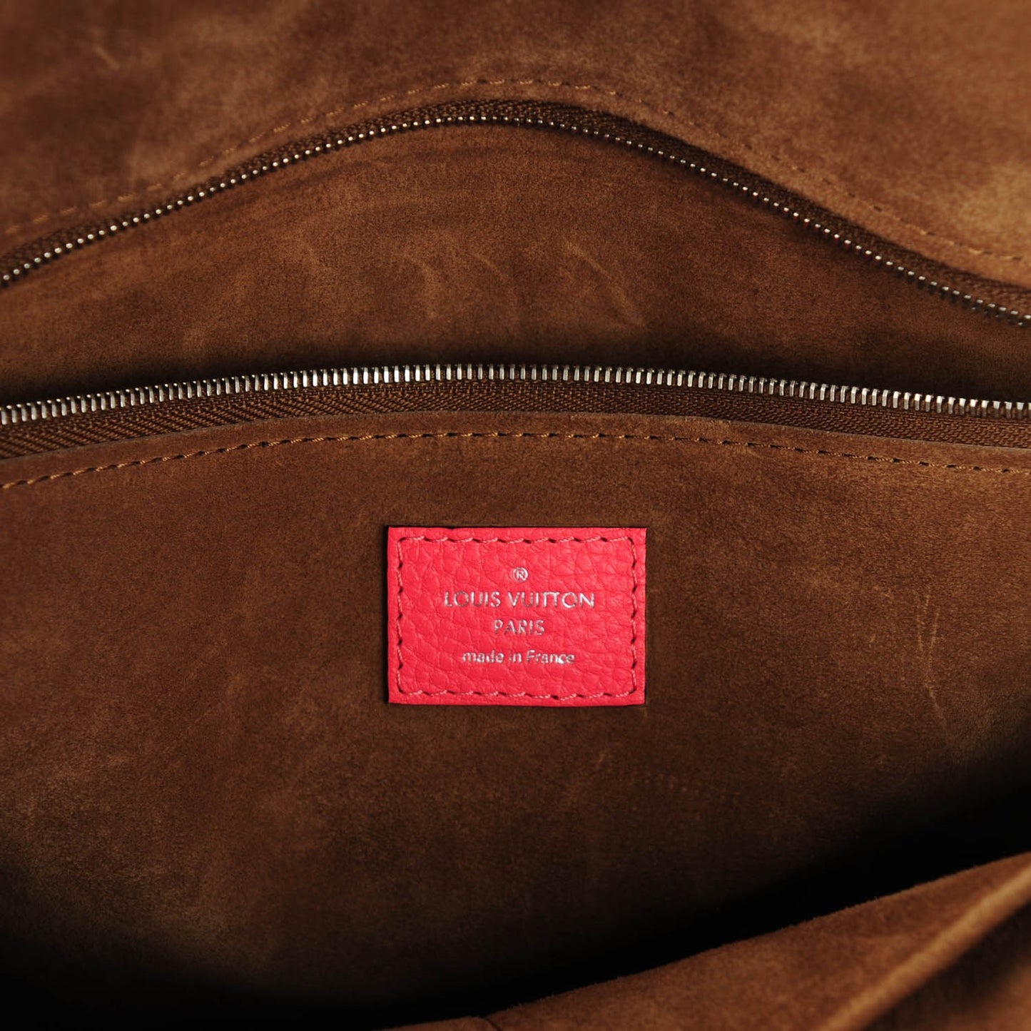 Cuir Taurillon Soft Lockit PM Rose Litchi