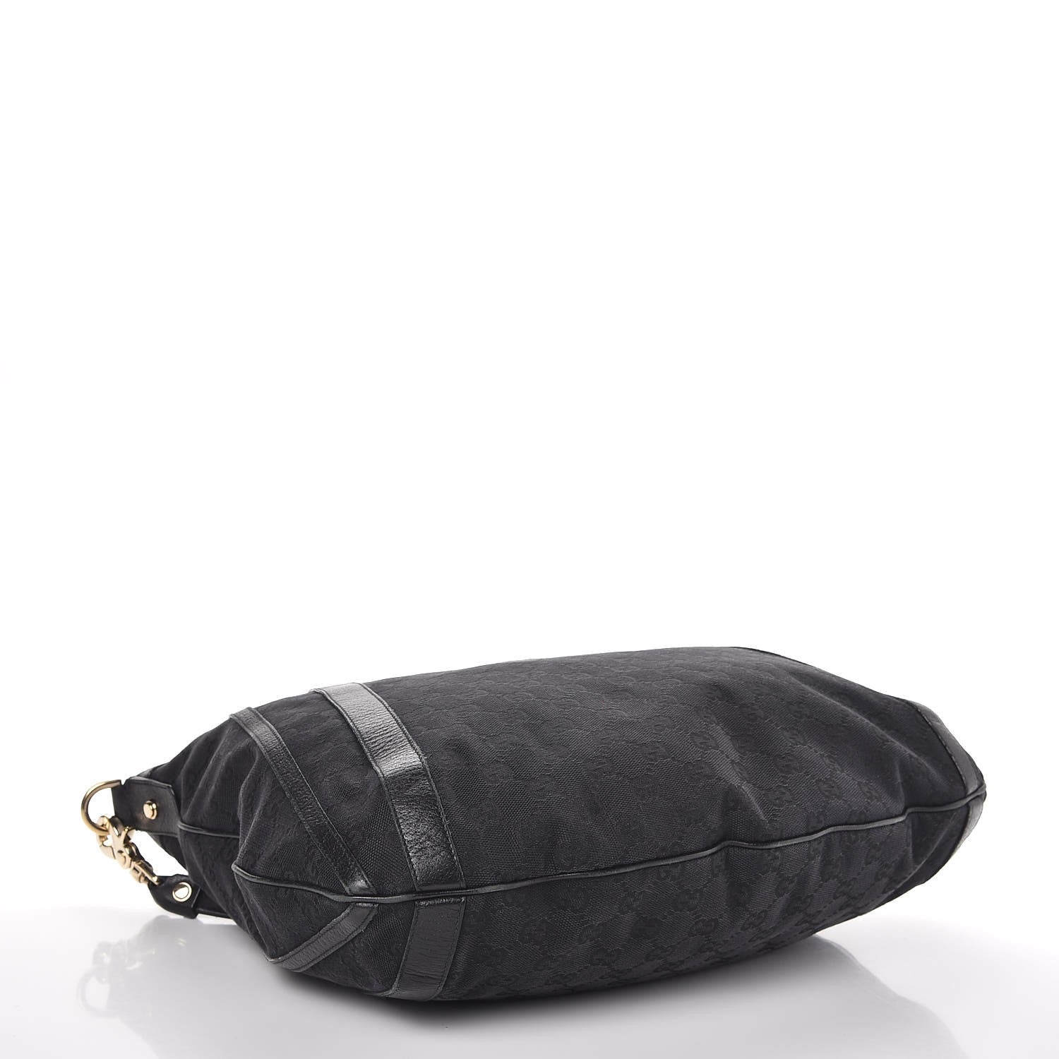 Gucci Monogram Medium Abbey Convertible Tote Black 5 of 9